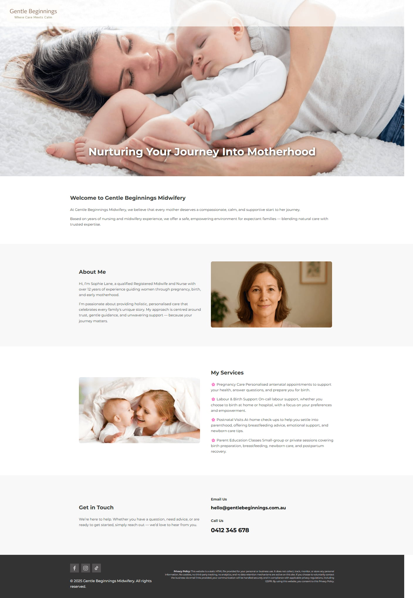 Gentle Beginnings Midwifery